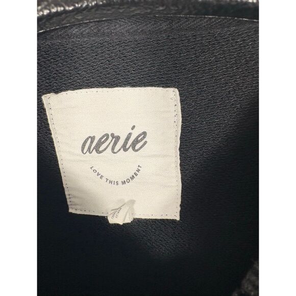 Aerie tattered hem pullover sweatshirt size S - Picture 3 of 4